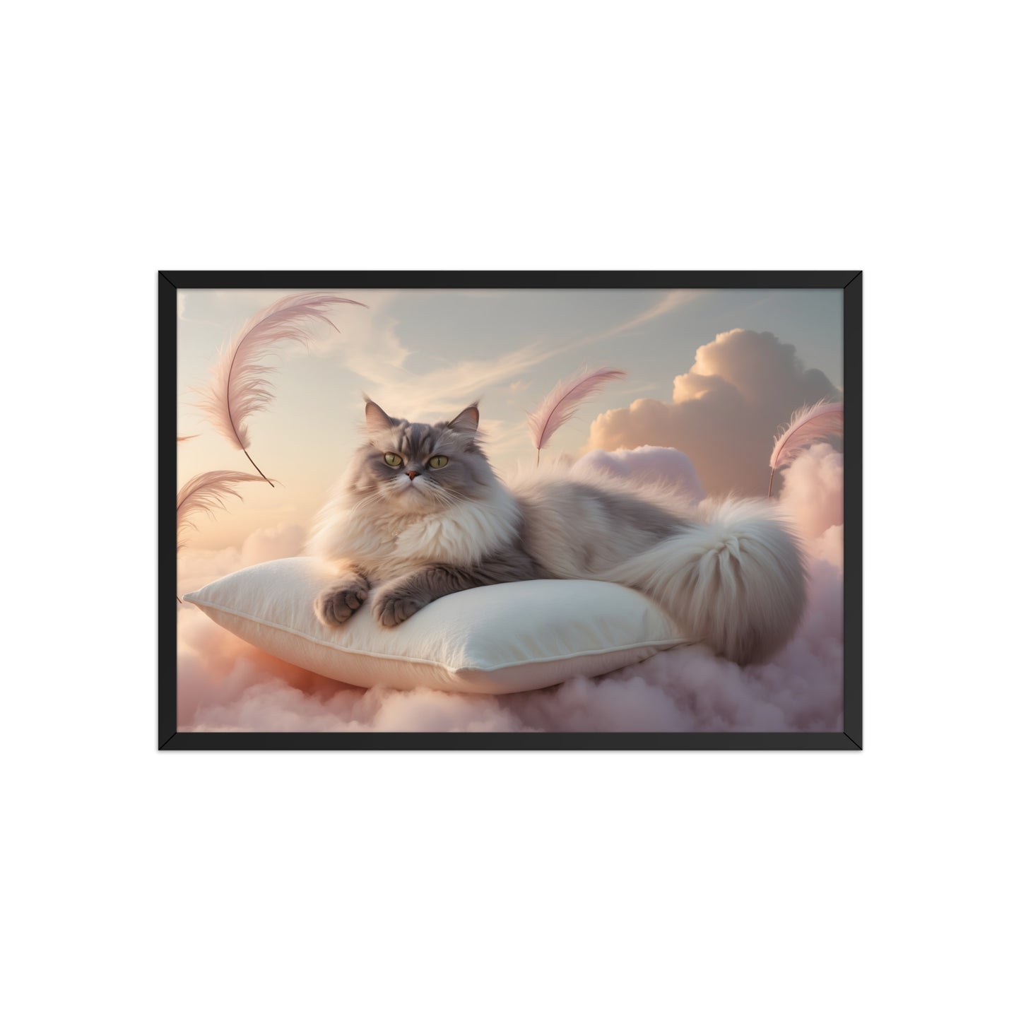 Tableau Chat Céleste