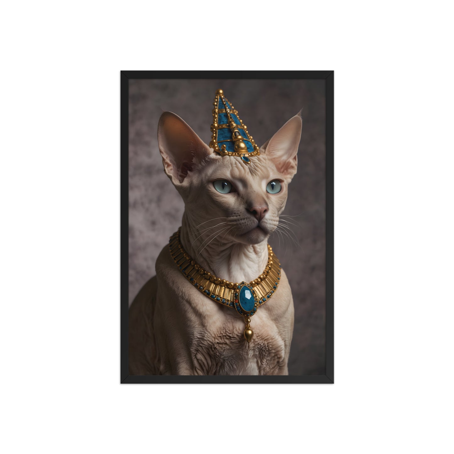 Tableau Chat Sphynx Royal