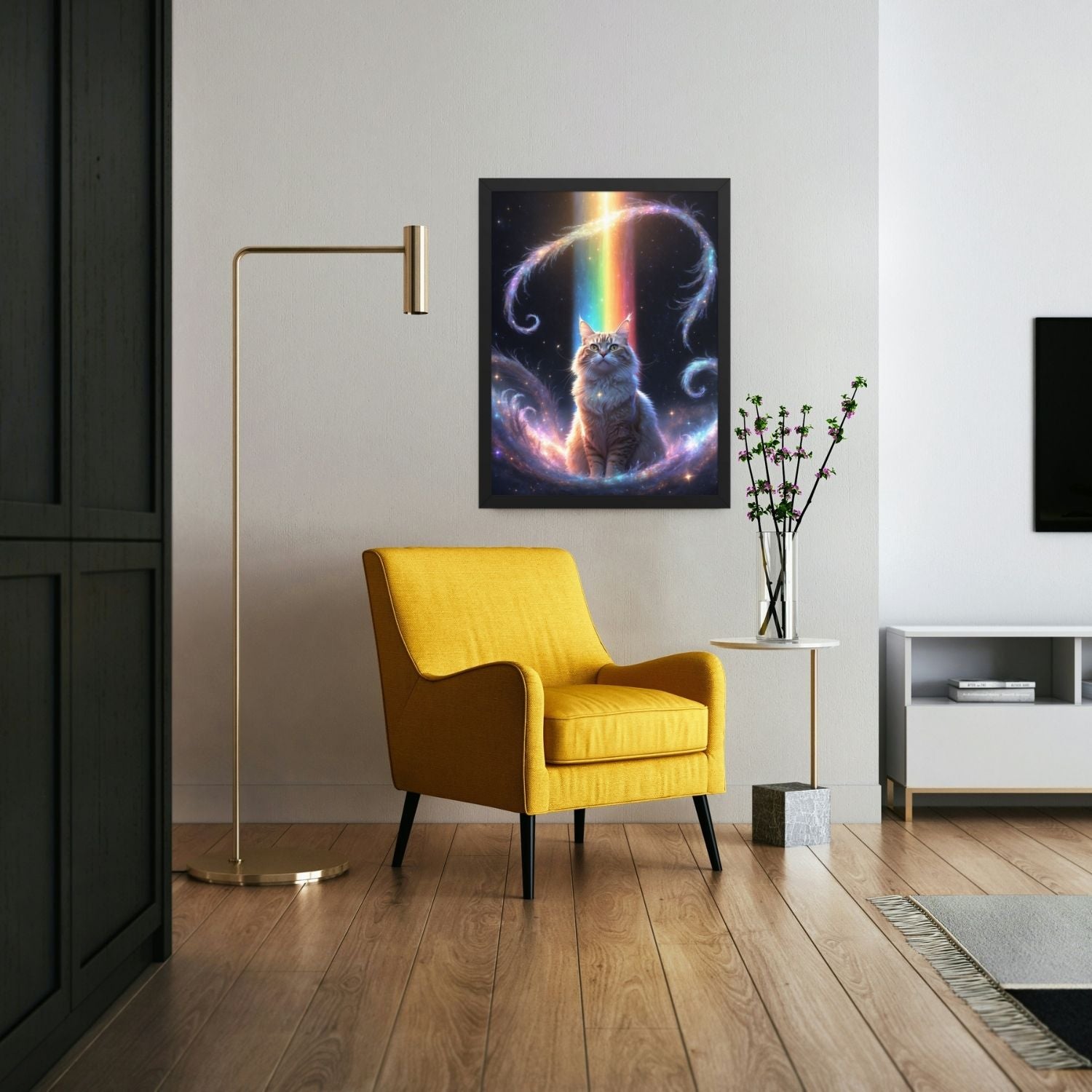 Art mural Chat Arc