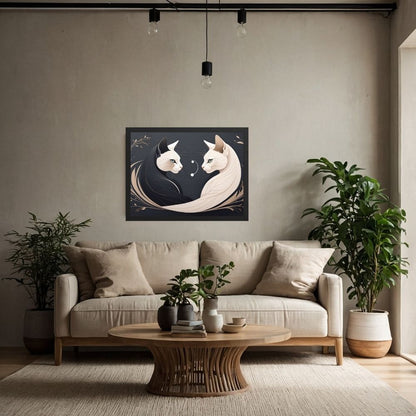 Cadre mural Chat Moderne