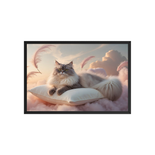 Tableau Chat Céleste