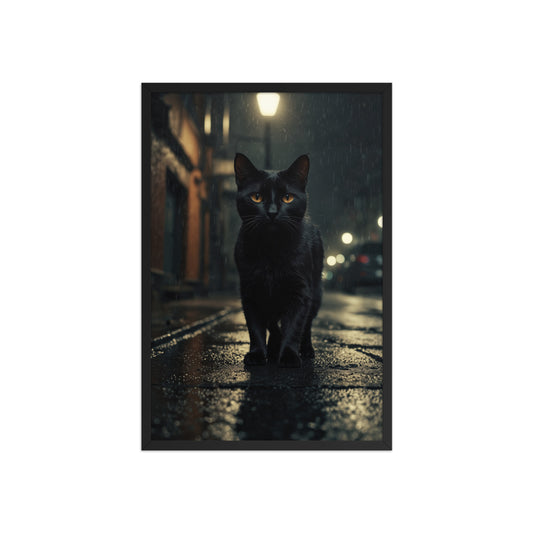 Tableau Chat Énigmatique