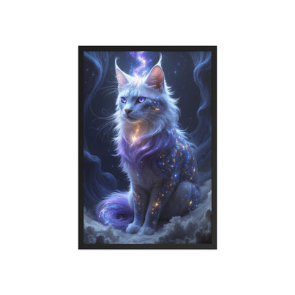 Tableau Chat Astral