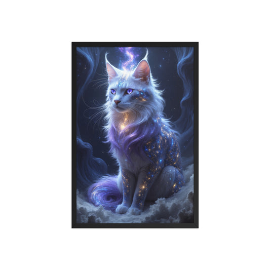 Tableau Chat Astral